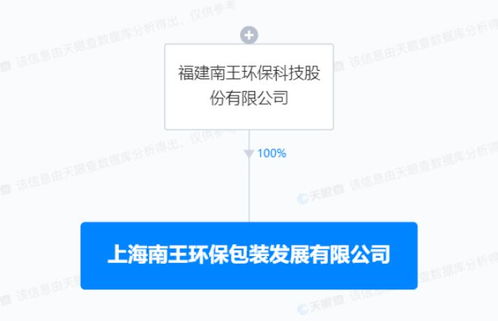 南王科技5000万元上海成立环保包装发展公司